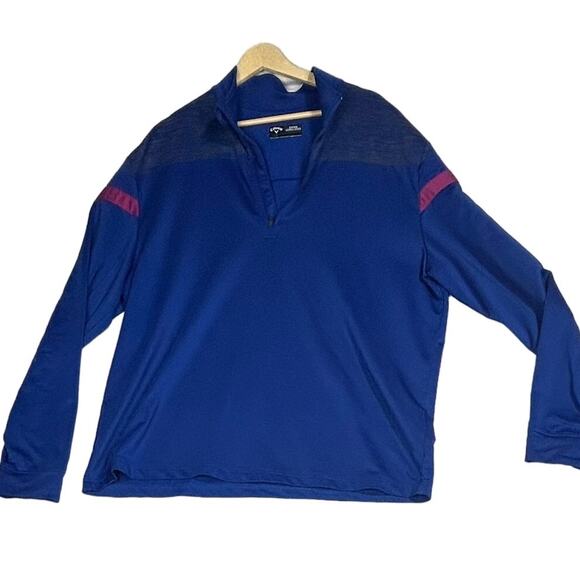 Callaway Weather Series Long Sleeve 1/4 Zip Shirt - Picture 1 of 8